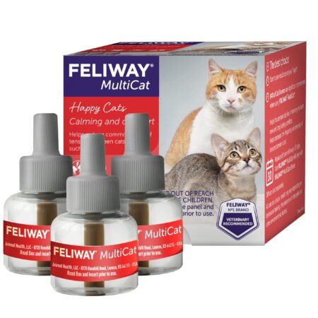 FELIWAY MultiCat Calming Pheromone, 30 Day Refill - 3 Count (Pack of 1) - Image 2